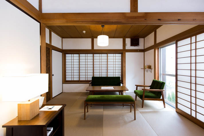 The interior of haletto house KOSHIGOE