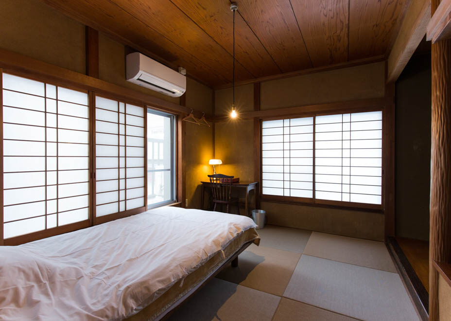 The bedroom of haletto house KOSHIGOE