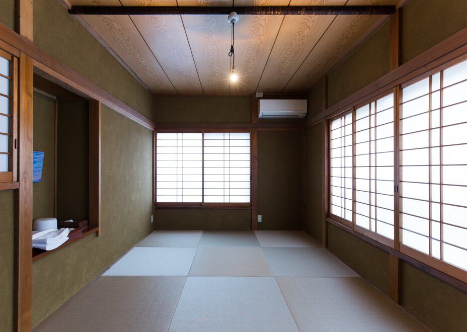 The sleeping room of haletto house KOSHIGOE