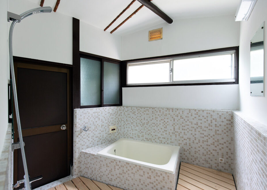 The bathroom of haletto house SAKANOSHITA