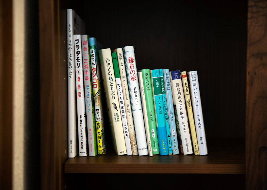 The bookshelf in haletto house SAKANOSHITA